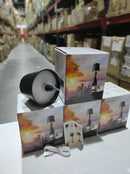 Lámpara de botella de vino recargable LED negro - additional image 14